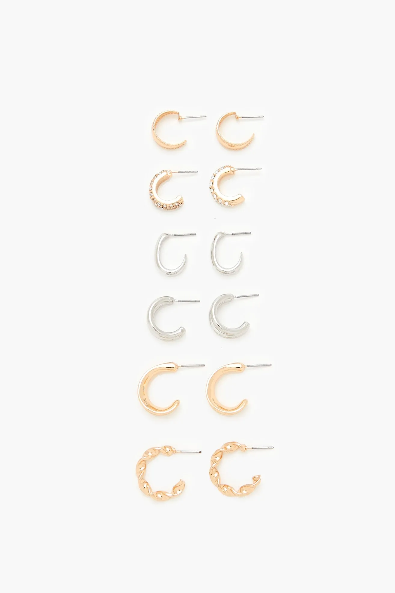 Créoles assorties (6 paires) sold by Urban Planet