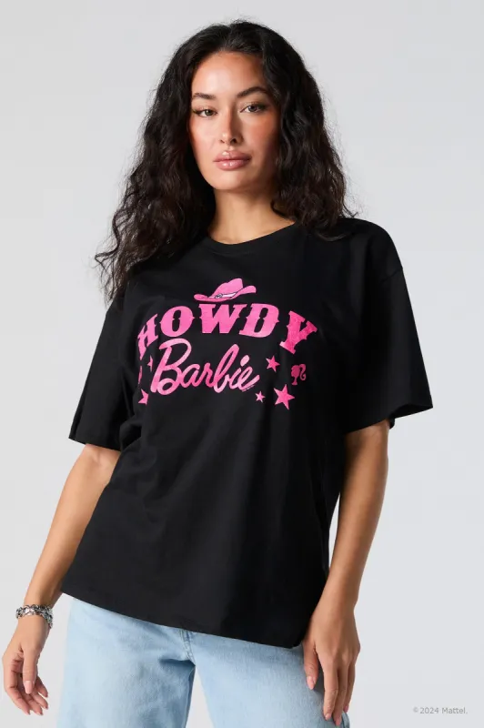 Barbie™ Howdy Graphic Boyfriend T-Shirt sold by Urban Planet