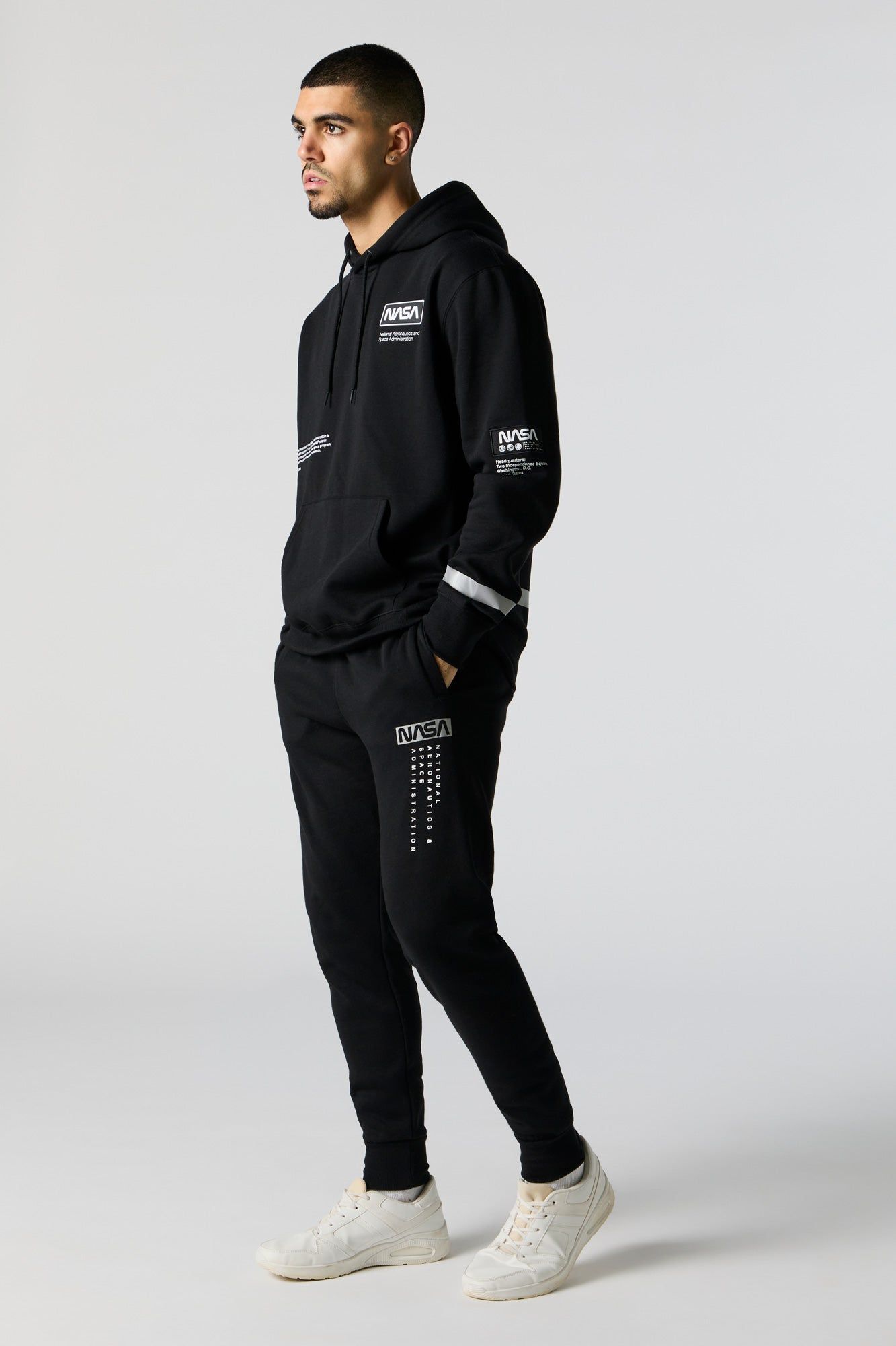 NASA Graphic Fleece Jogger sold by Urban Planet product image thumbnail 2