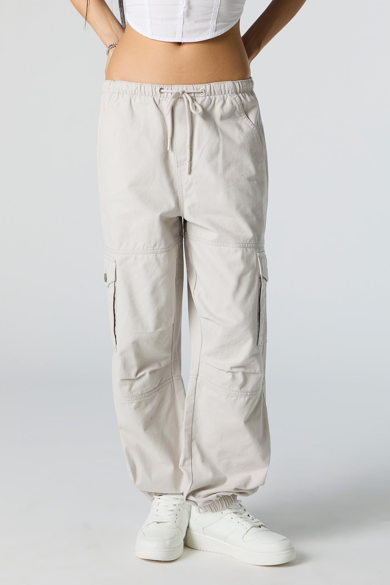 Jogger cargo à taille coulissante sold by Urban Planet product image thumbnail 2