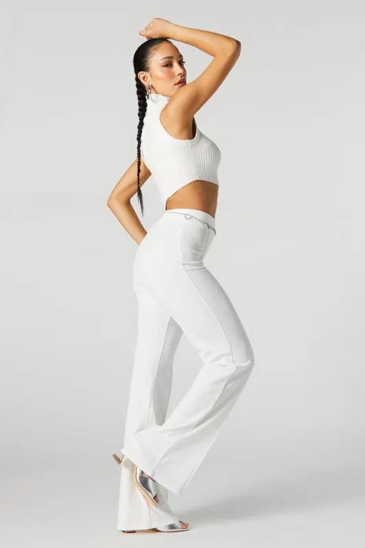 Pantalon à jambe large et taille haute sold by Urban Planet