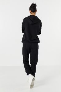Pantalon de jogging en molleton uni avec surpiqûres avant sold by Urban Planet