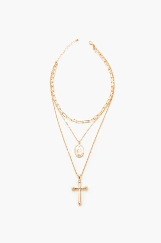 Collier à rangs multiples avec breloques sold by Urban Planet
