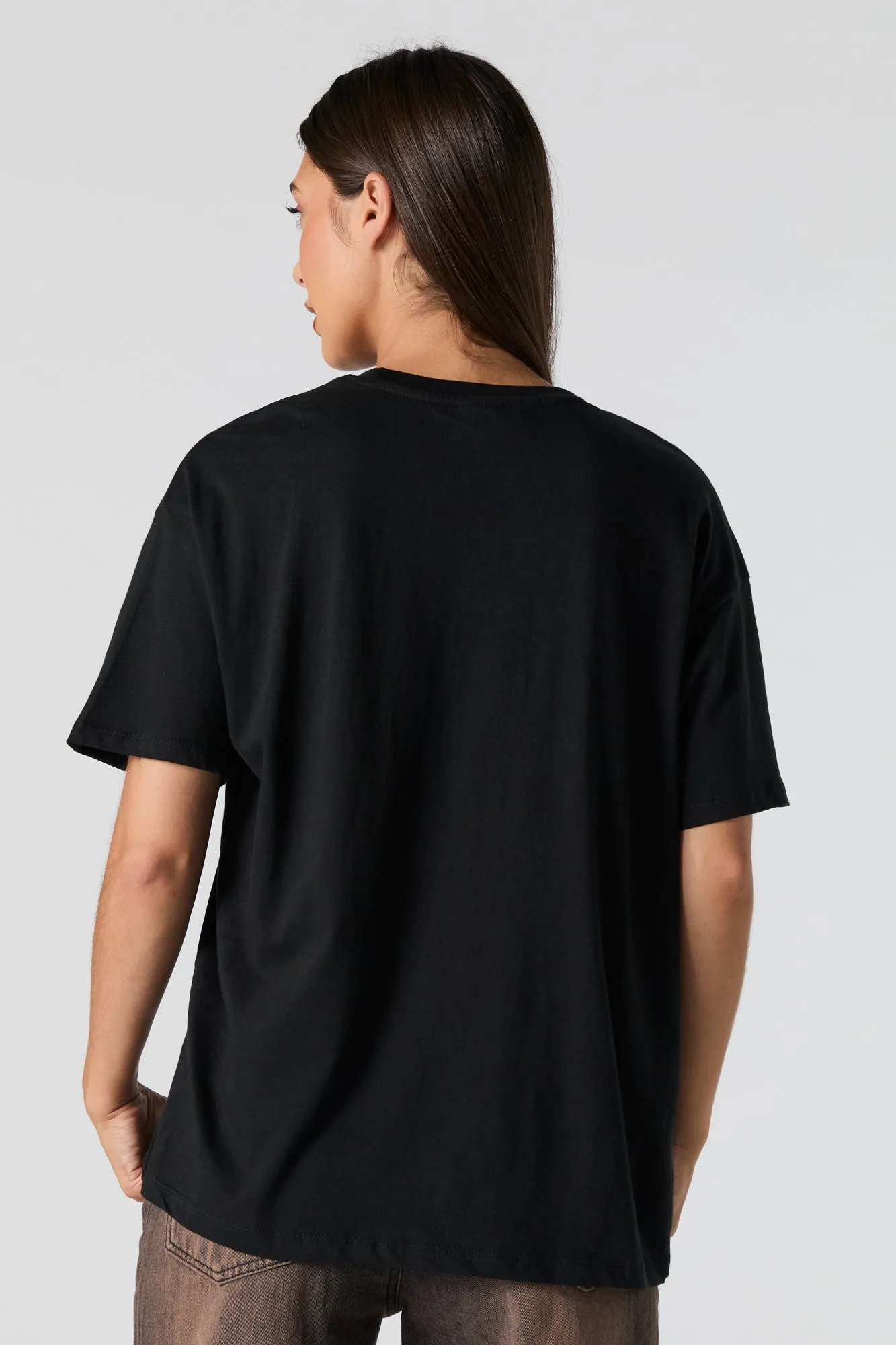 Hello Kitty Halloween Graphic Boyfriend T-Shirt sold by Urban Planet product image thumbnail 2