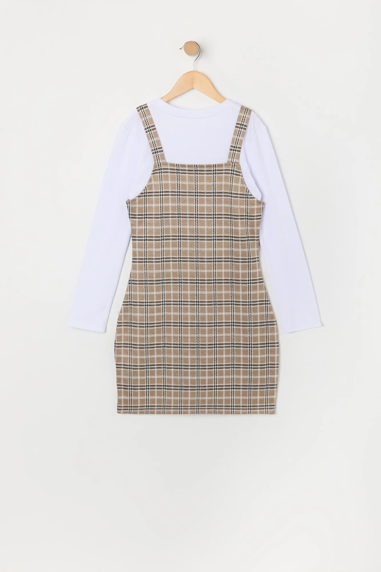 Ensemble avec robe et haut à manches longues en tricot pour fille sold by Urban Planet product image thumbnail 4
