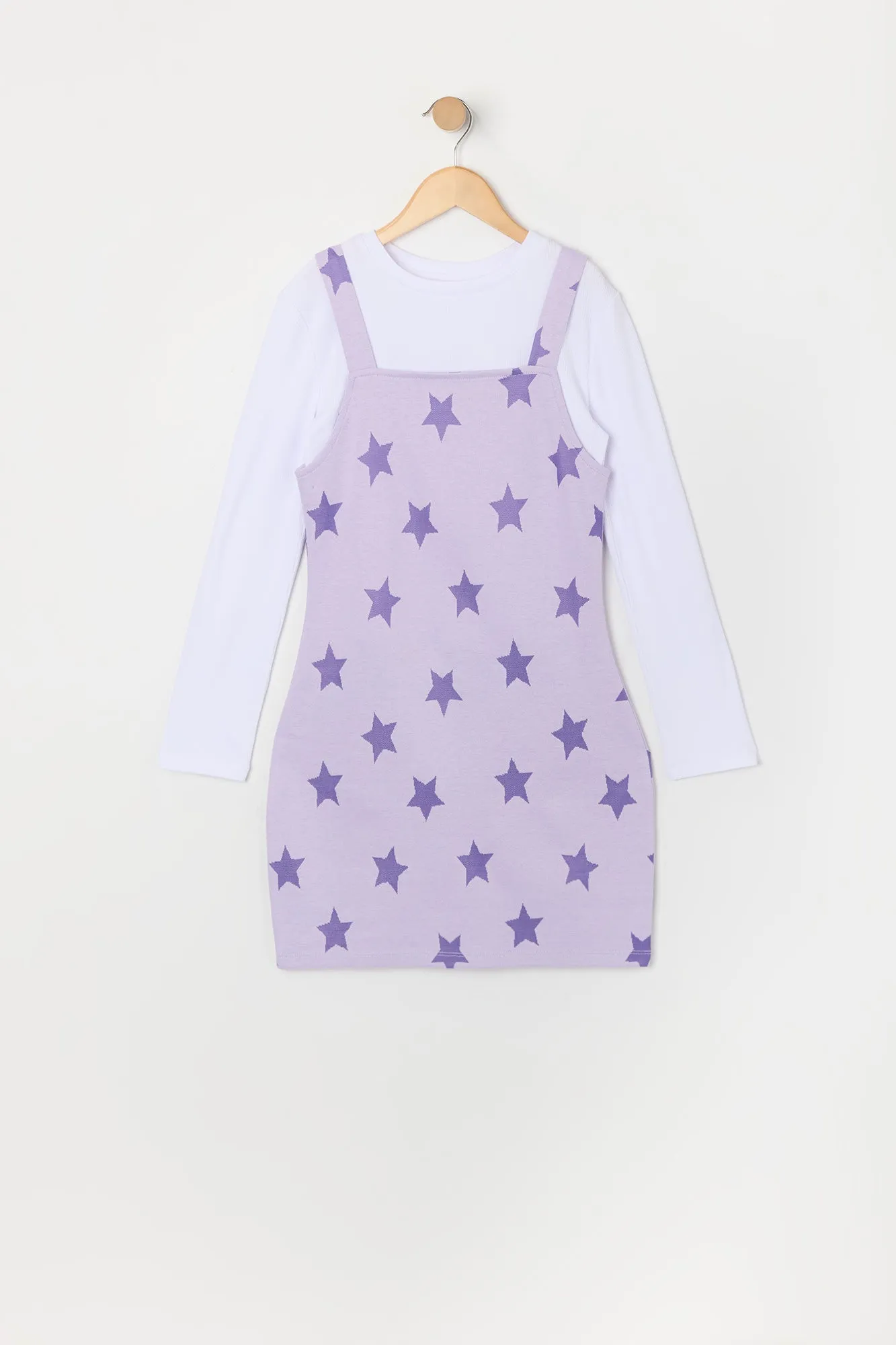 Ensemble avec robe et haut à manches longues en tricot pour fille sold by Urban Planet product image thumbnail 5