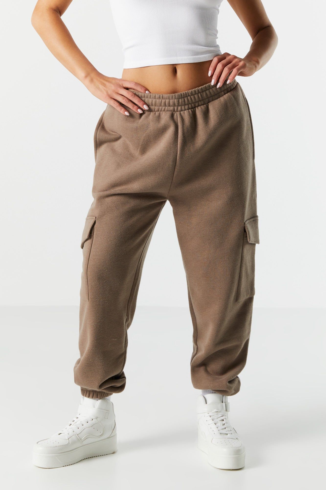 Fleece Cargo Jogger sold by Urban Planet product image thumbnail 14
