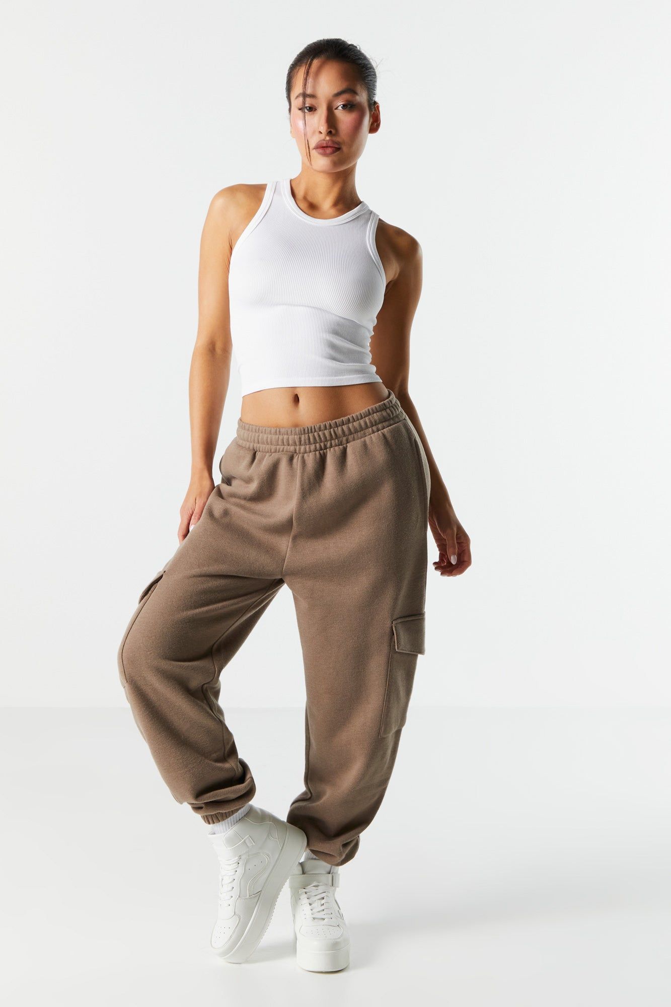 Fleece Cargo Jogger sold by Urban Planet product image thumbnail 13