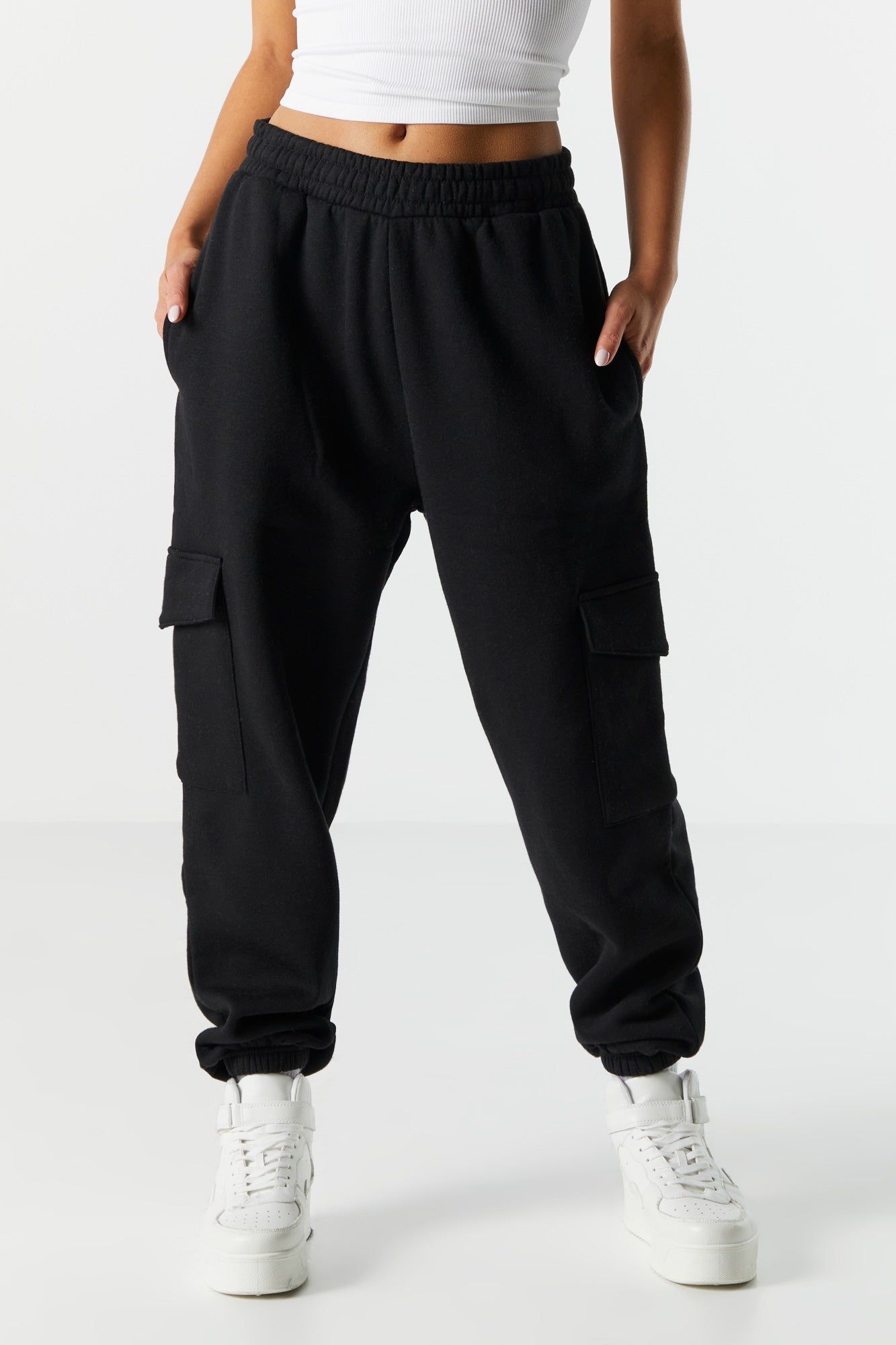 Fleece Cargo Jogger sold by Urban Planet product image thumbnail 5