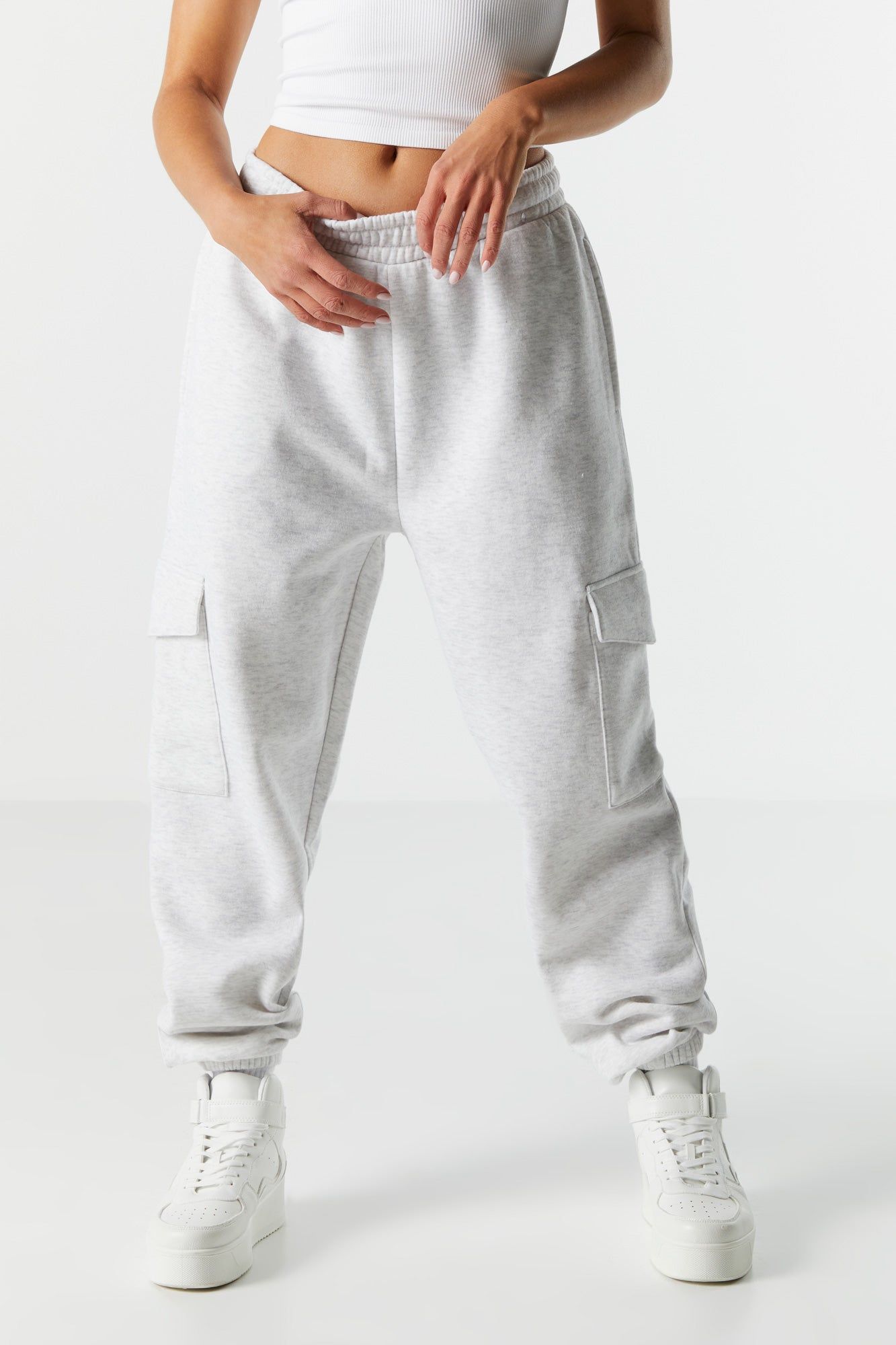 Fleece Cargo Jogger sold by Urban Planet product image thumbnail 8