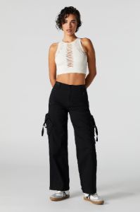 Pantalon cargo avec poches cavalière sold by Urban Planet