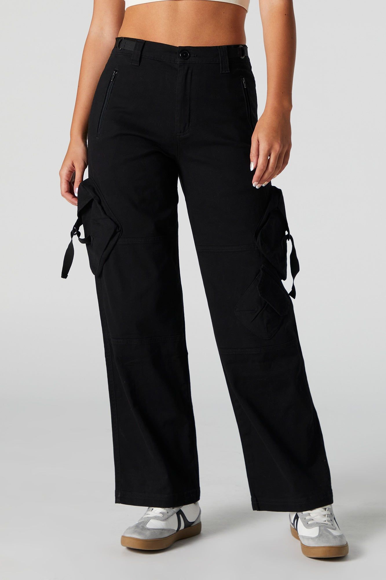 Pantalon cargo avec poches cavalière sold by Urban Planet product image thumbnail 5