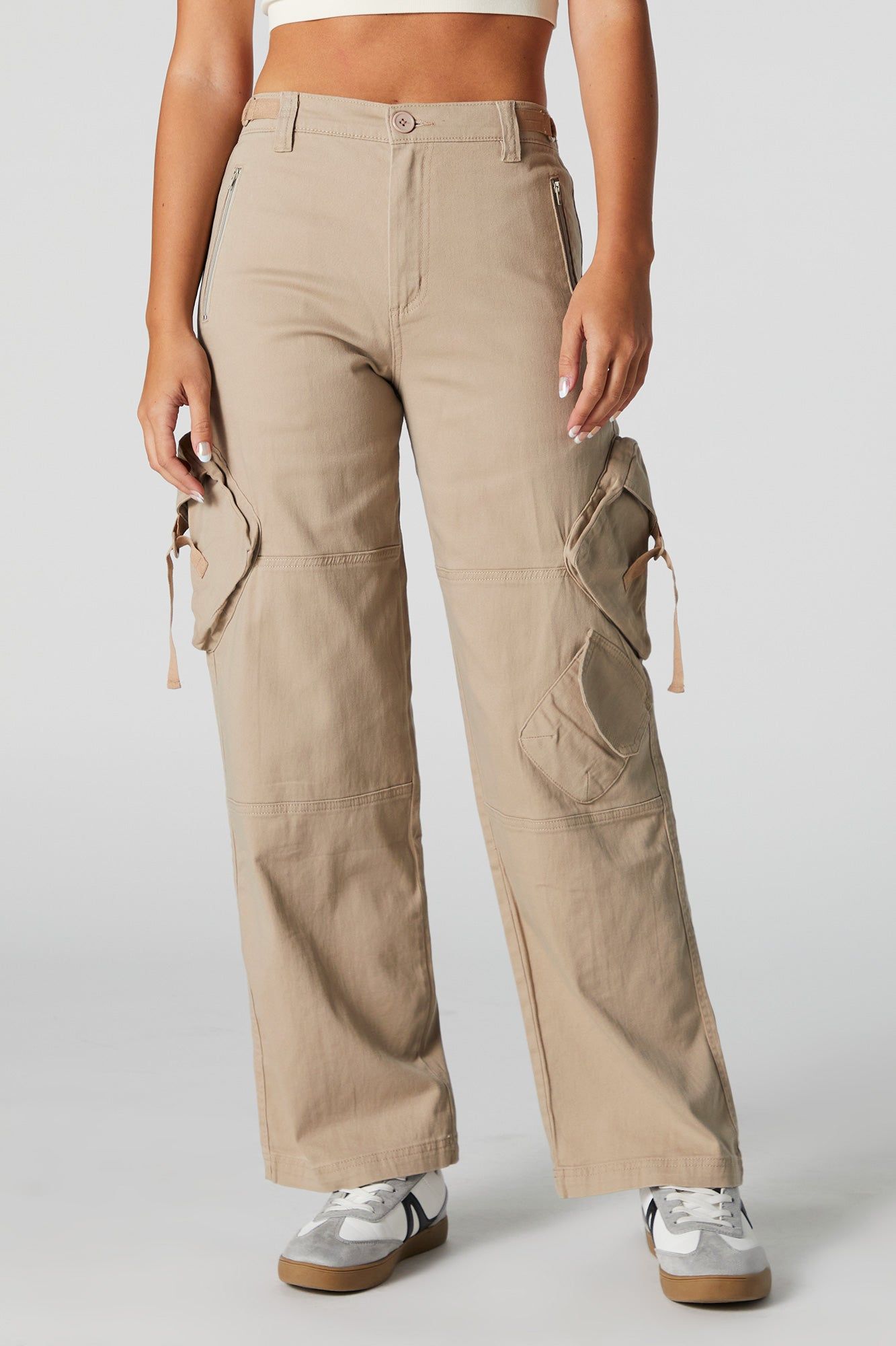 Pantalon cargo avec poches cavalière sold by Urban Planet product image thumbnail 2