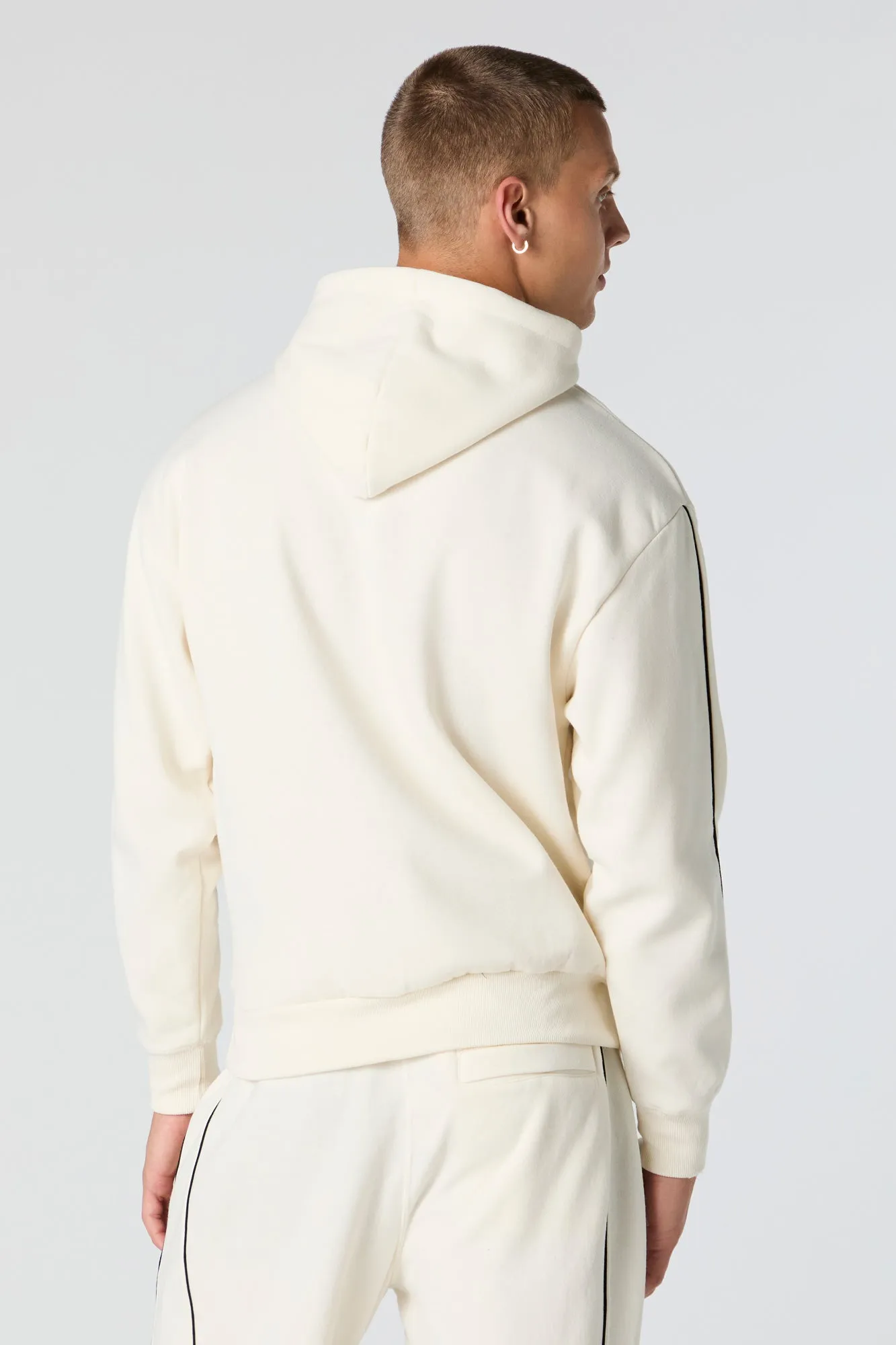 Racing Legend Embroidered Graphic Fleece Hoodie sold by Urban Planet product image thumbnail 2