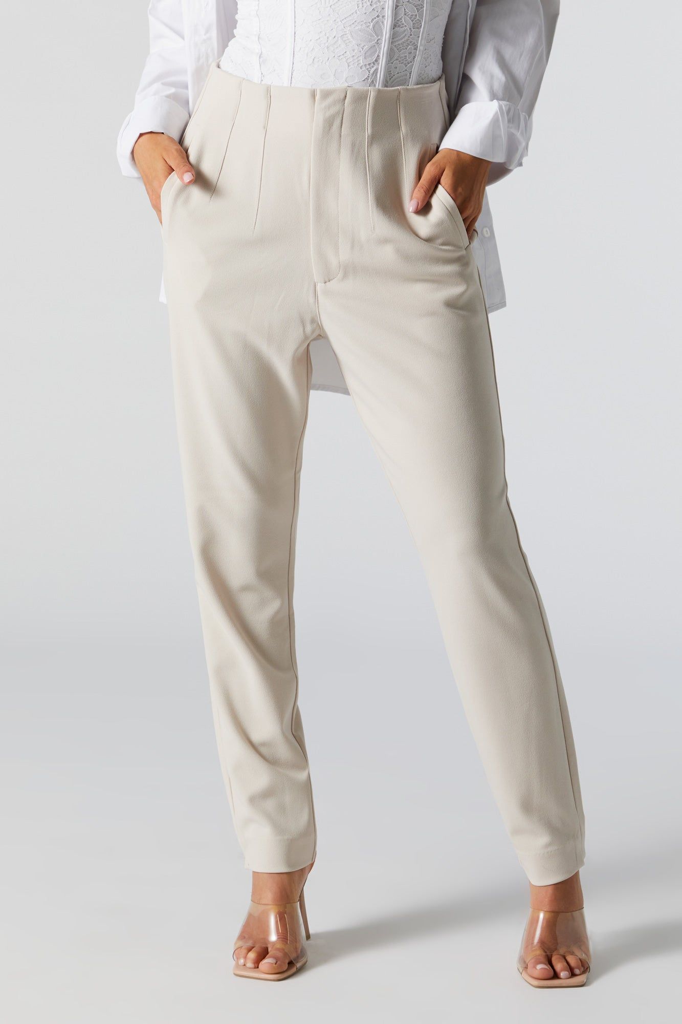 Crepe Pleated Dress Pant sold by Urban Planet product image thumbnail 2
