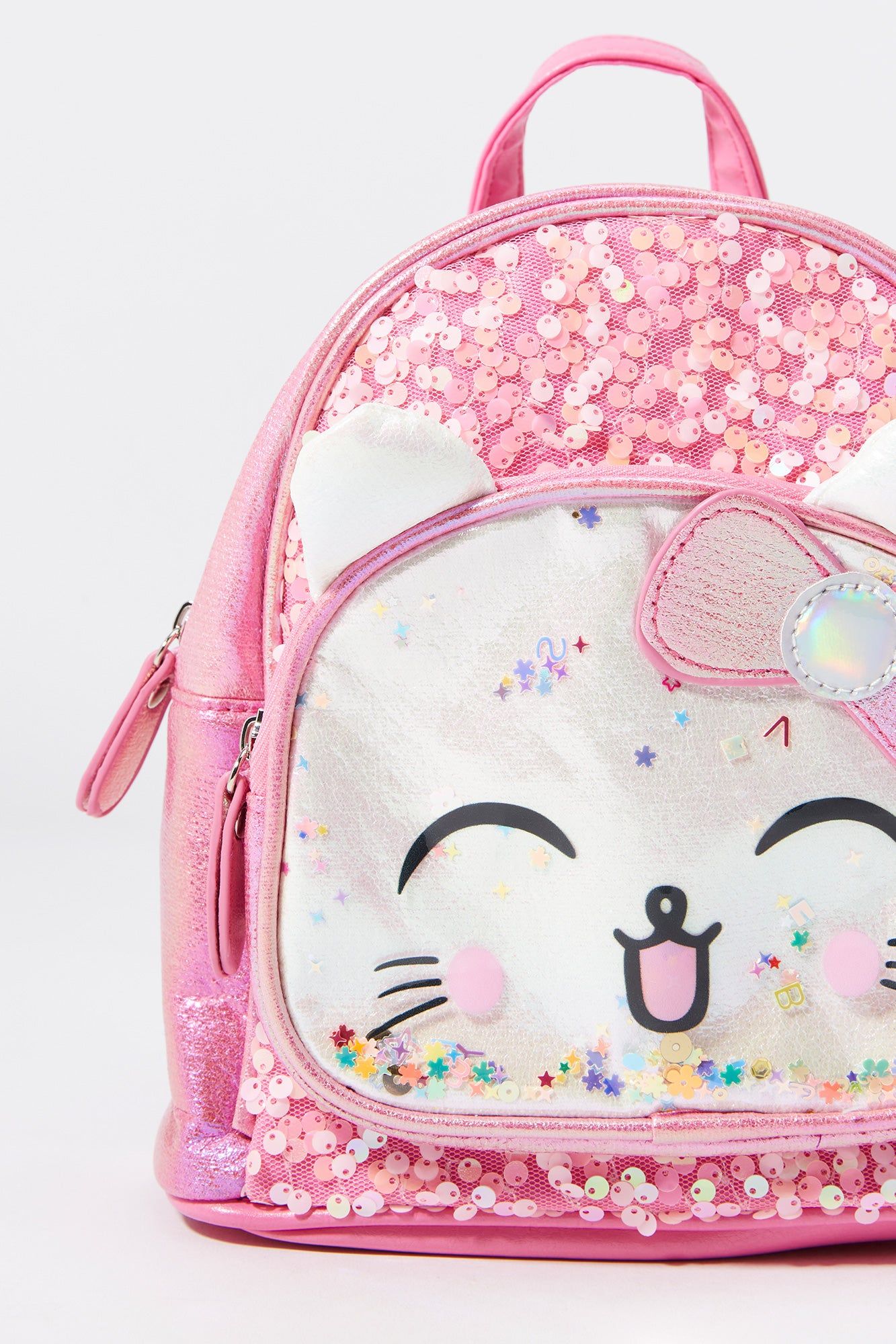 Girls Kitty Critter Mini Backpack sold by Urban Planet product image thumbnail 3