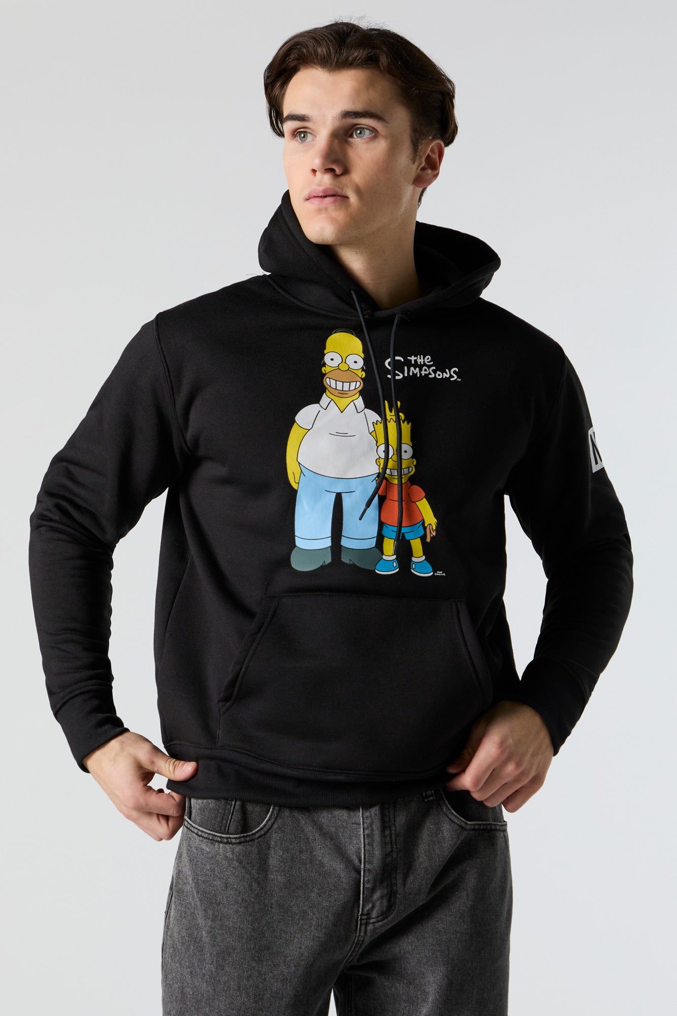 The Simpsons Graphic Fleece Hoodie sold by Urban Planet