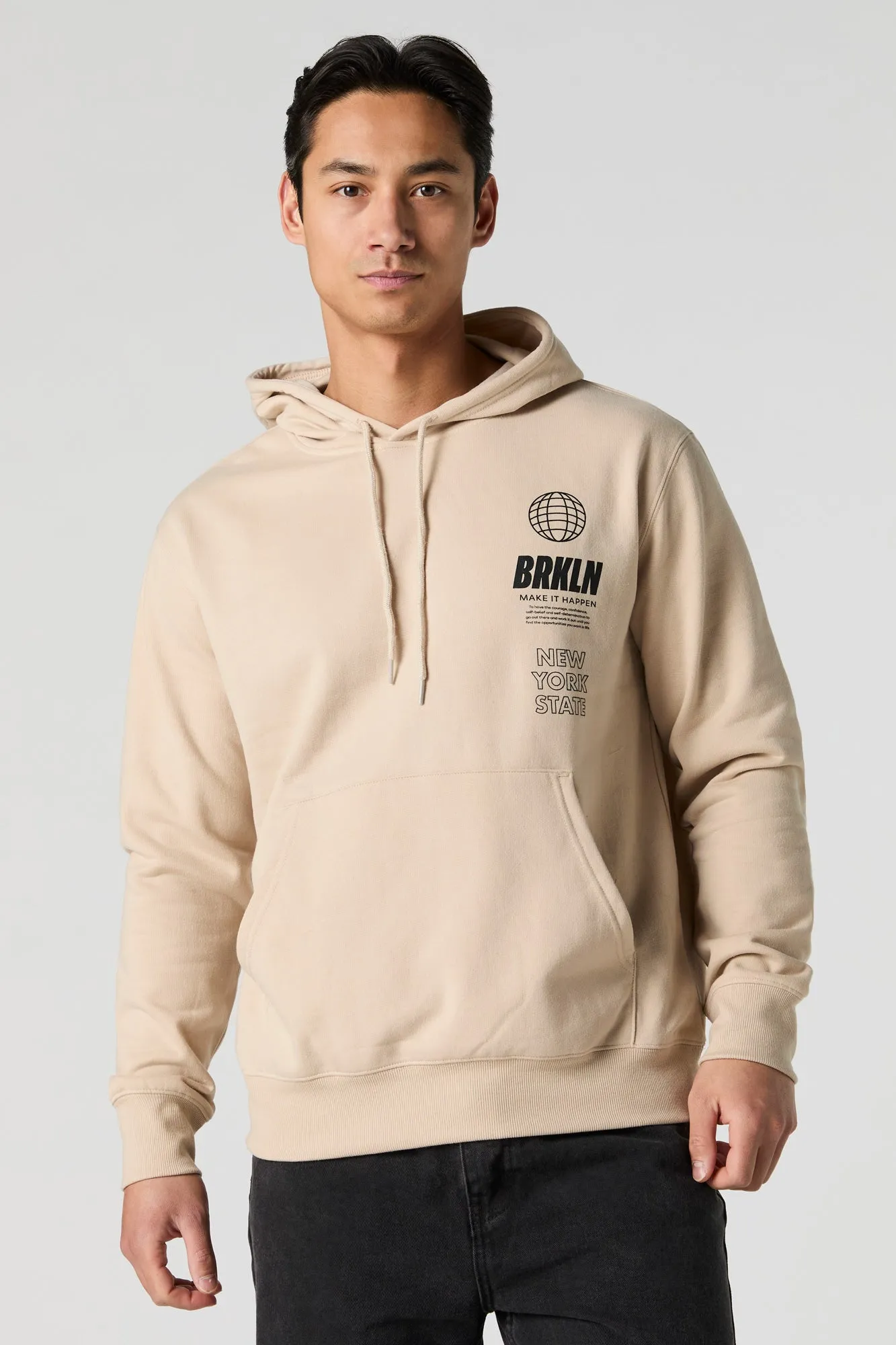 BRKLN Graphic Fleece Hoodie sold by Urban Planet