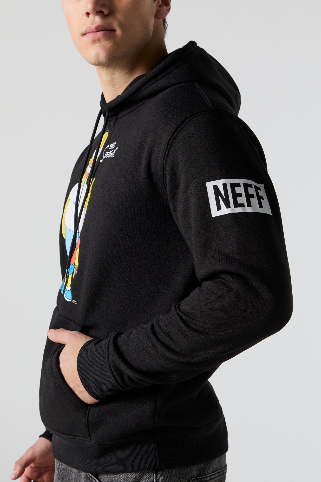 The Simpsons Graphic Fleece Hoodie sold by Urban Planet product image thumbnail 2