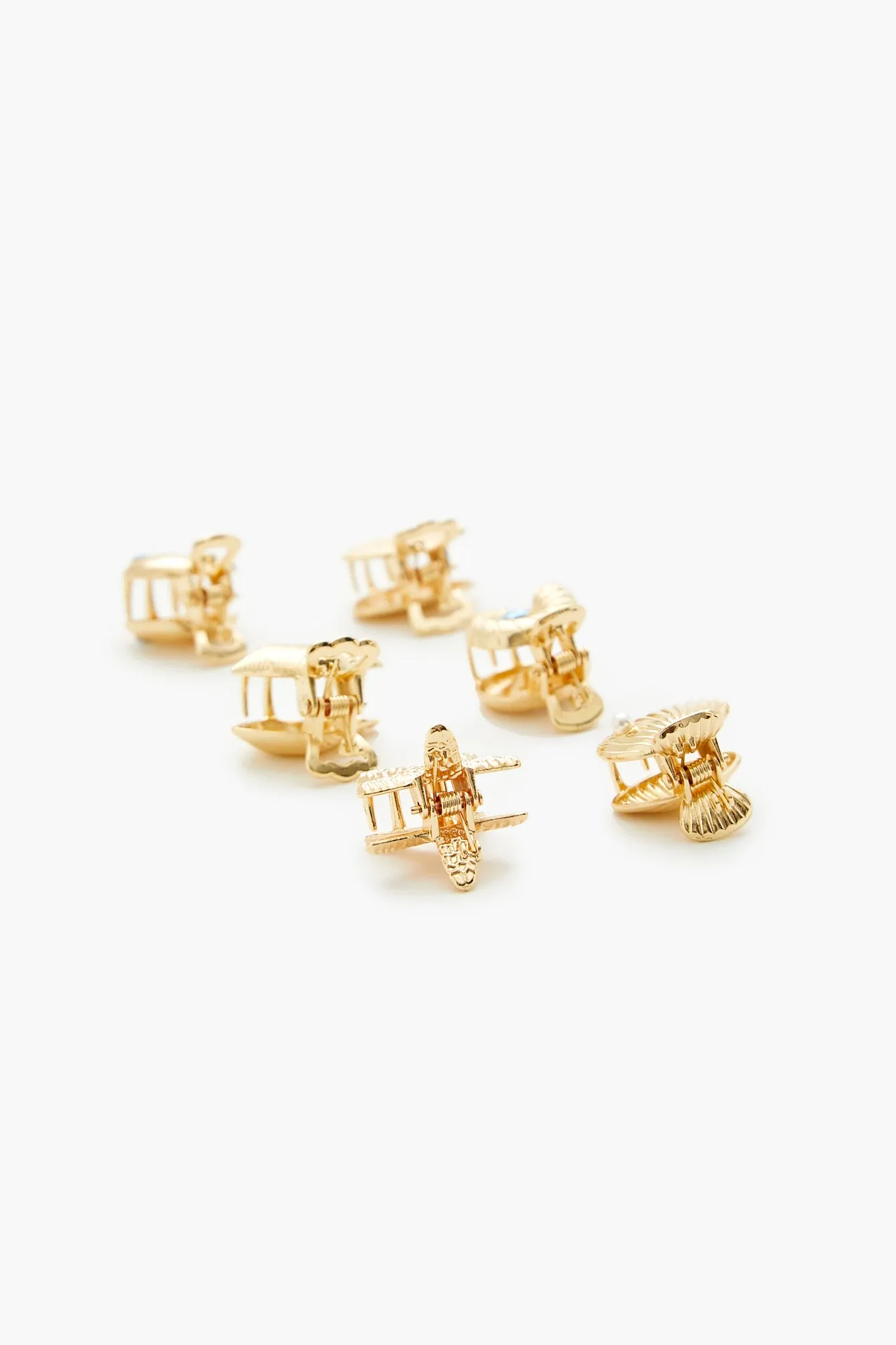 Seashell Claw Hair Clip Set (6 Pcs) sold by Urban Planet product image thumbnail 2