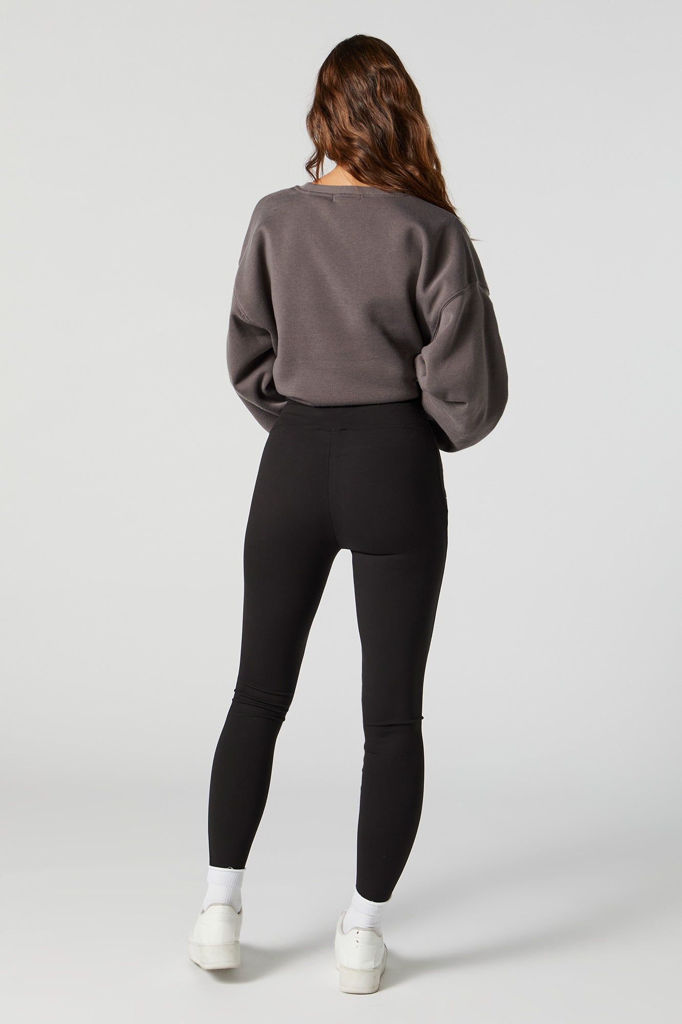 Solid Zip Pocket Legging sold by Urban Planet product image thumbnail 3