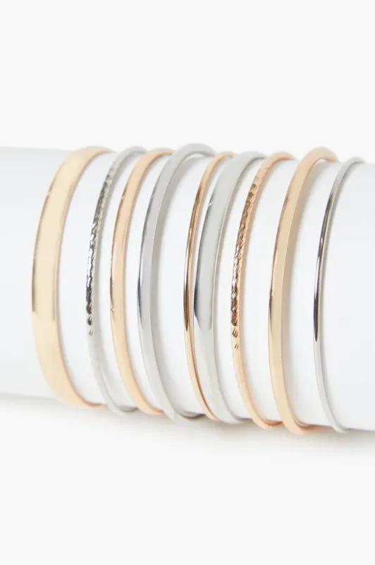 Bangle Bracelet Set (9 Pcs) sold by Urban Planet