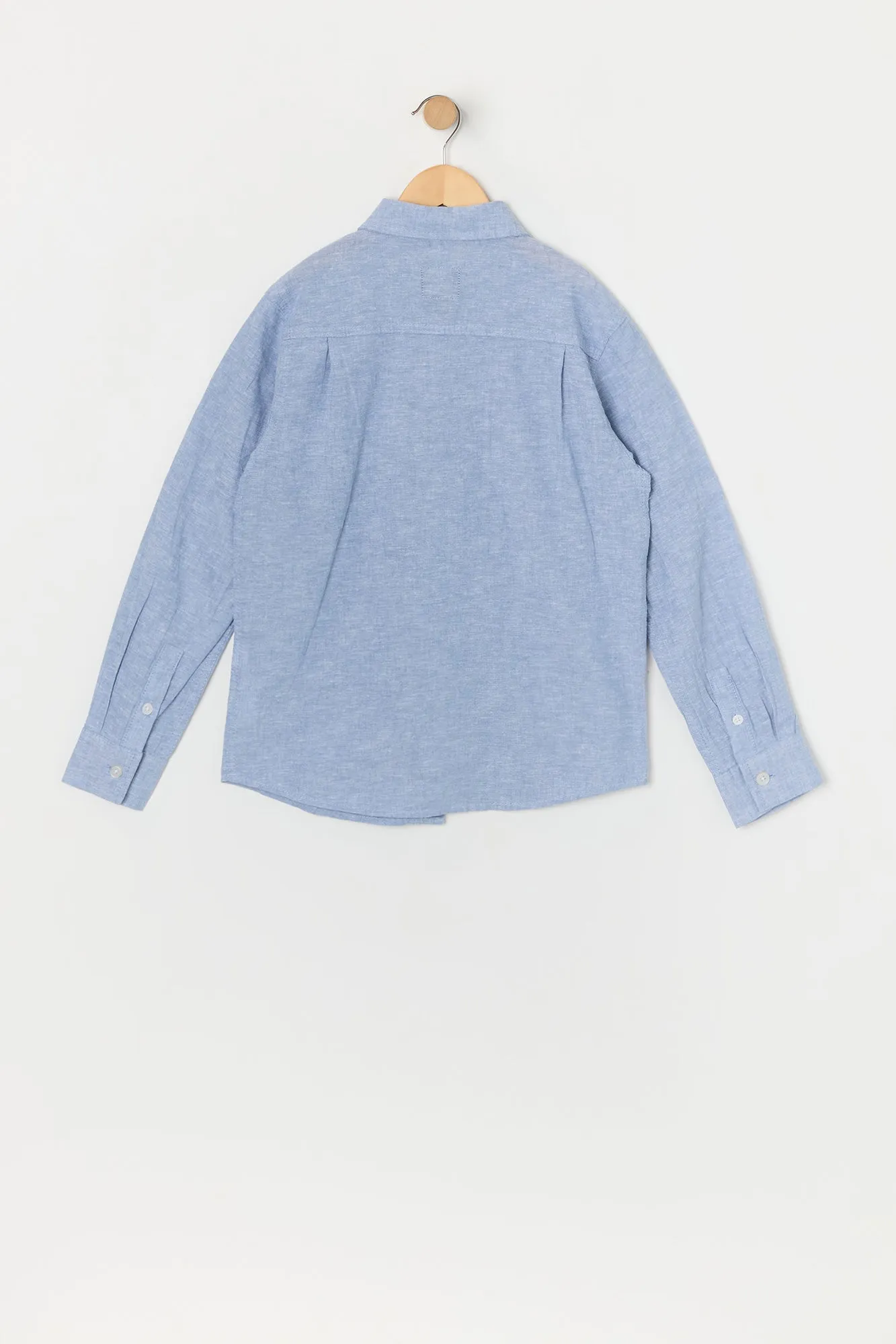 Boys Linen Button-Up Top sold by Urban Planet product image thumbnail 2