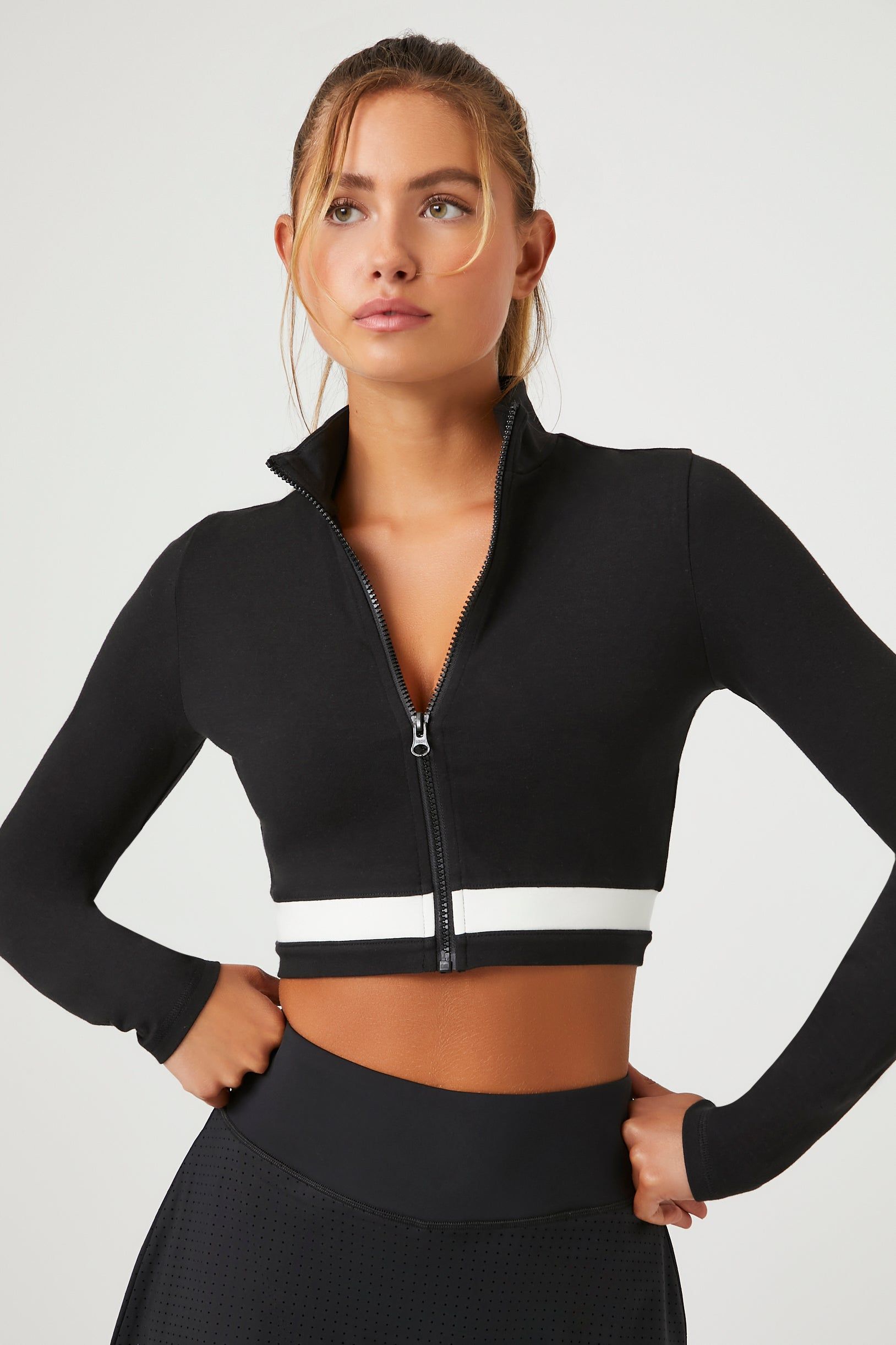 Active Striped Zip-Up Jacket sold by Urban Planet product image thumbnail 6