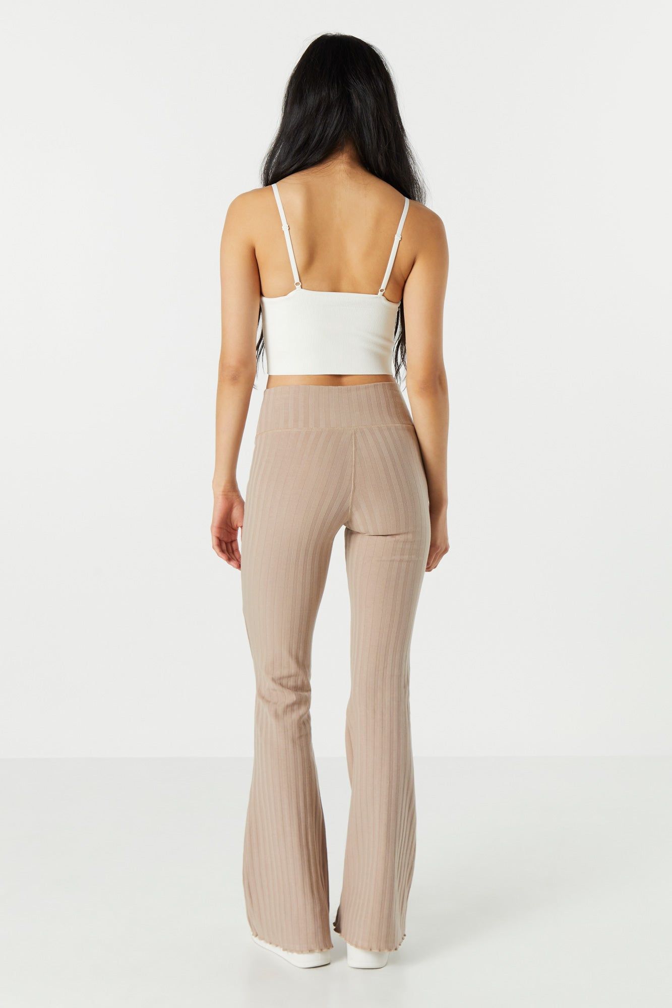 Ribbed High Rise Pull On Pant sold by Urban Planet product image thumbnail 12
