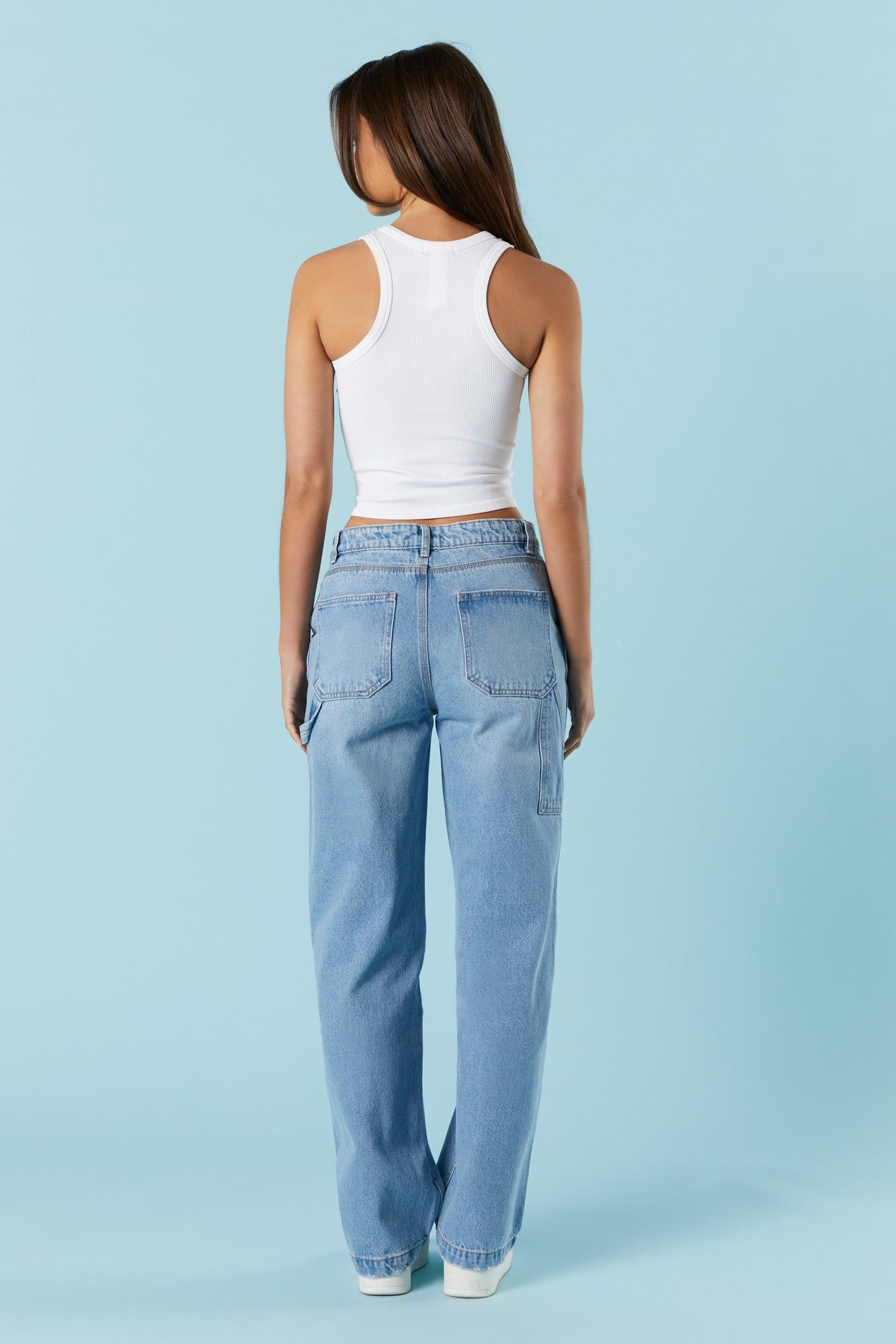 Medium Wash Carpenter Jean sold by Urban Planet product image thumbnail 3