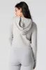 Mossy Knit Zip-Up Hoodie sold by Urban Planet