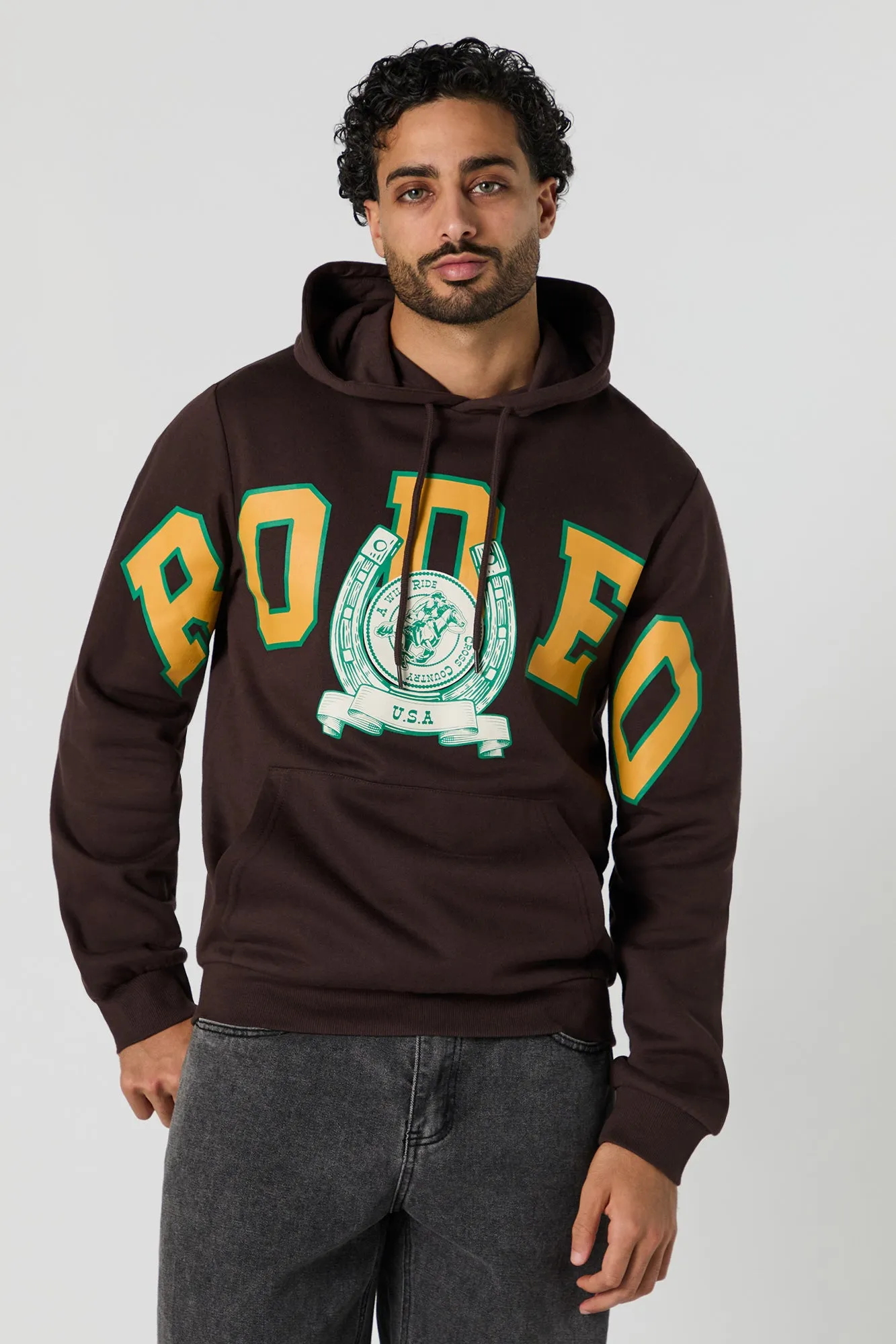Rodeo Graphic Fleece Hoodie sold by Urban Planet