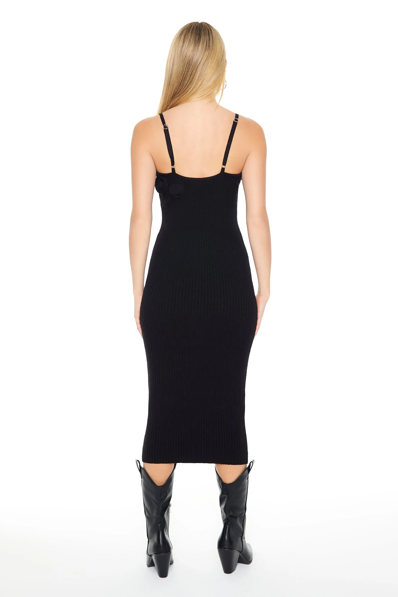 Crochet Rosette Midi Dress sold by Urban Planet product image thumbnail 3