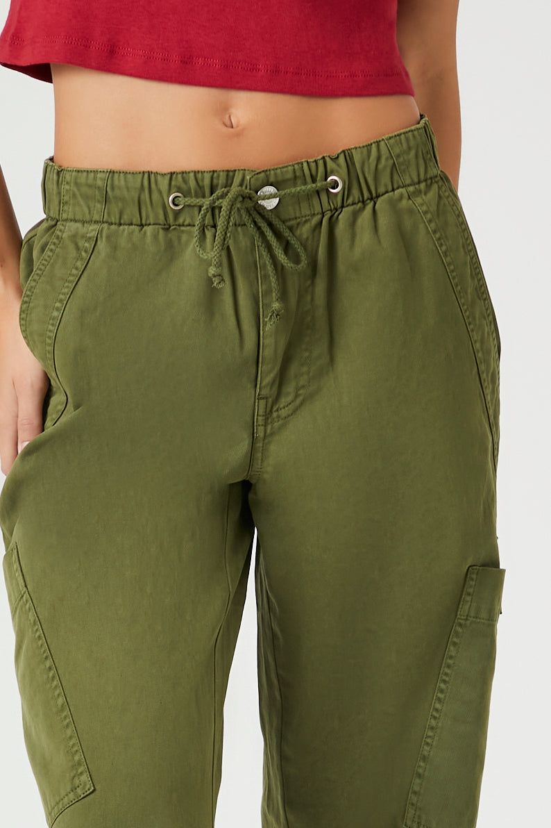 Pantalon cargo à jambe large avec taille coulissante sold by Urban Planet product image thumbnail 5