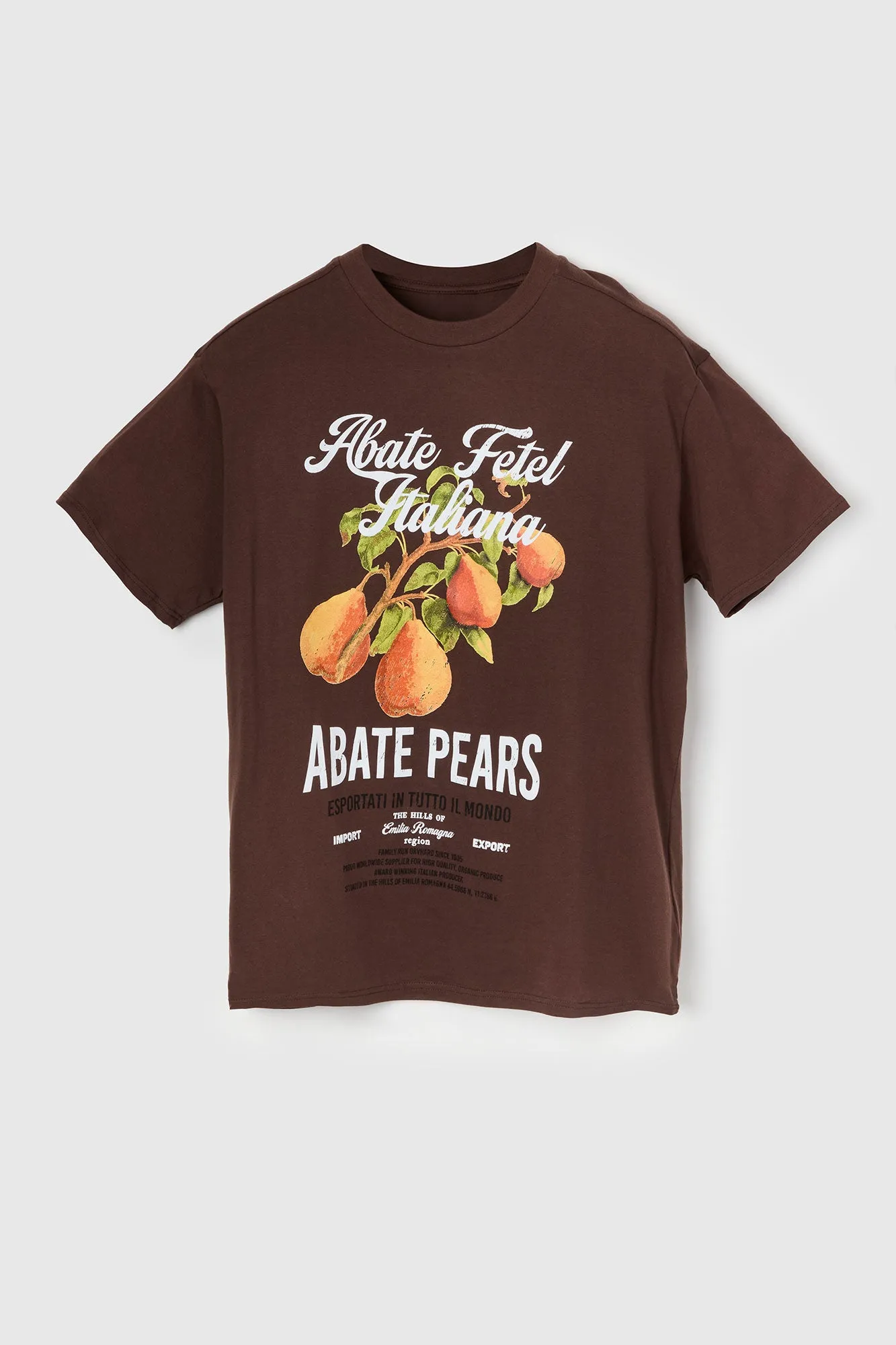 T-shirt à imprimé Abate Pears sold by Urban Planet product image thumbnail 4