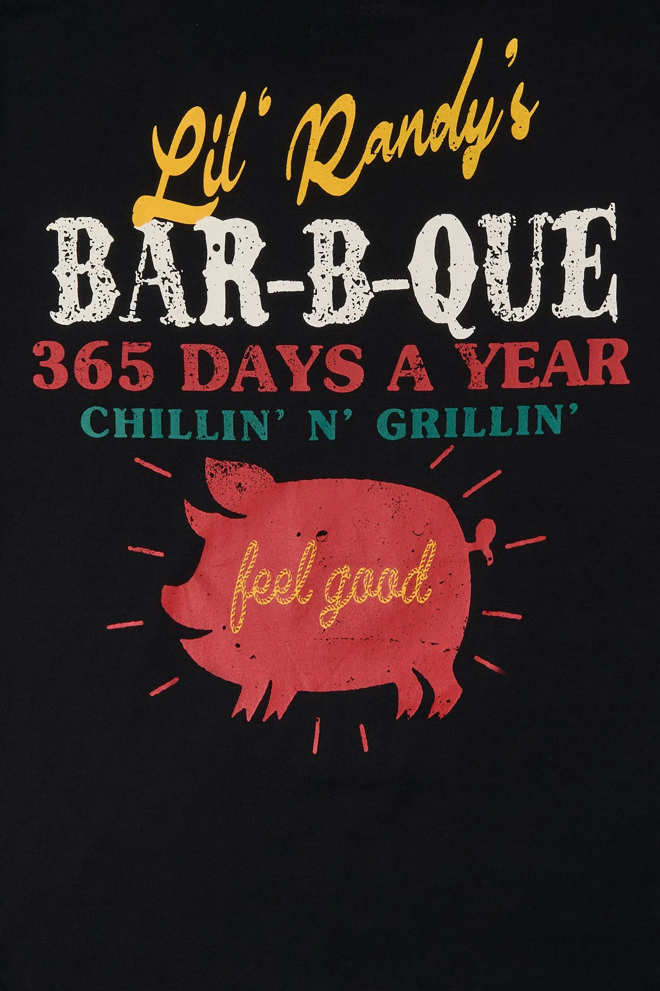 Barbeque Graphic T-Shirt sold by Urban Planet product image thumbnail 4