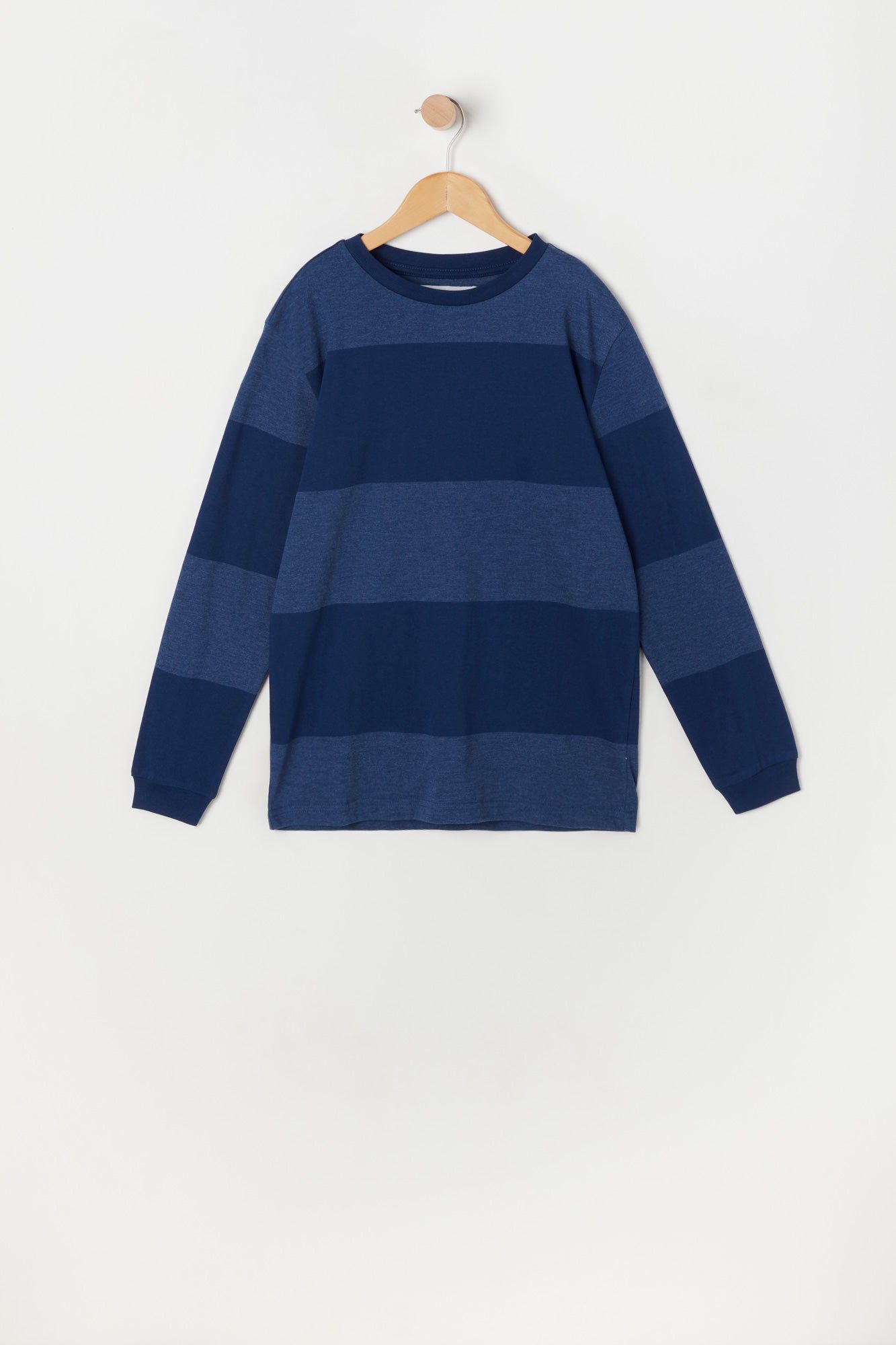Boys Striped Relaxed Long Sleeve Top sold by Urban Planet