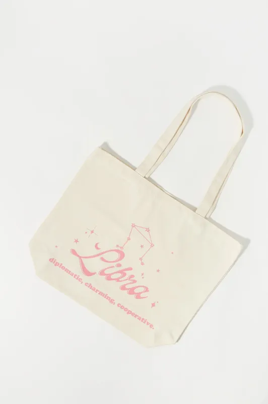 Libra Graphic Tote Bag sold by Urban Planet