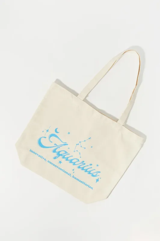 Aquarius Graphic Tote Bag sold by Urban Planet