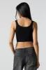 Débardeur Henley côtelé court sans couture sold by Urban Planet