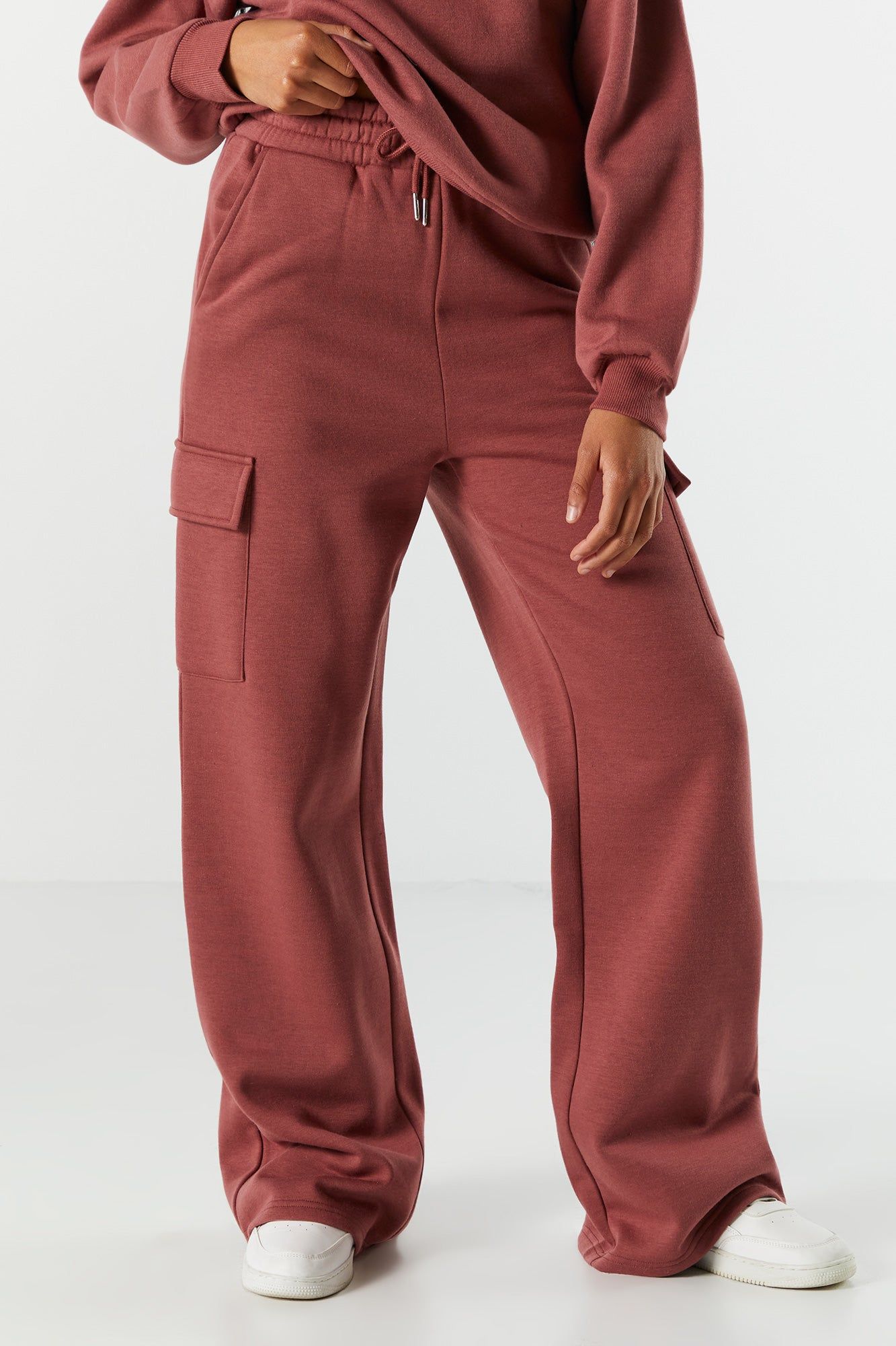 Fleece Wide Leg Cargo Pant sold by Urban Planet product image thumbnail 17
