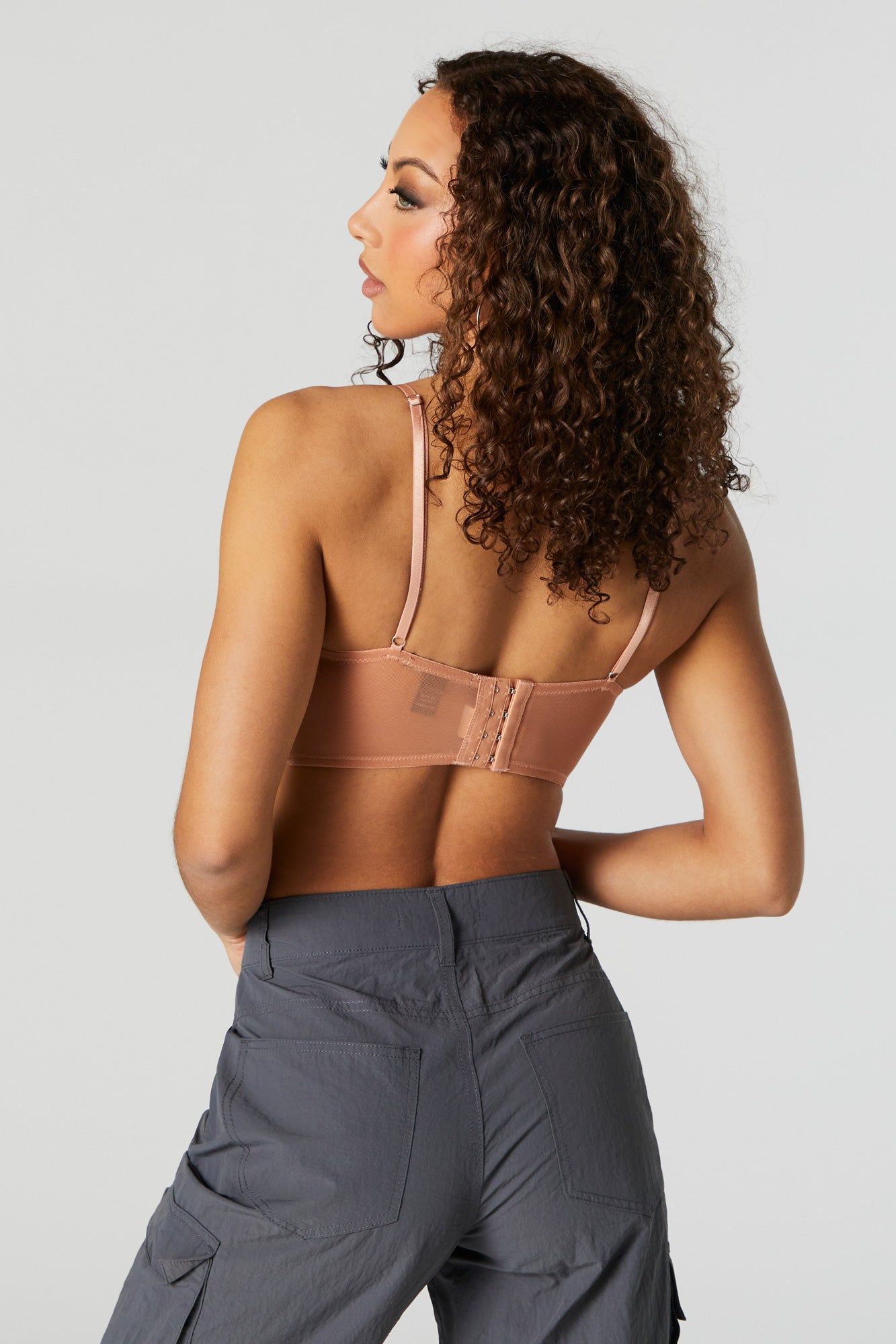 Bralette corset fleurie en dentelle sold by Urban Planet product image thumbnail 5