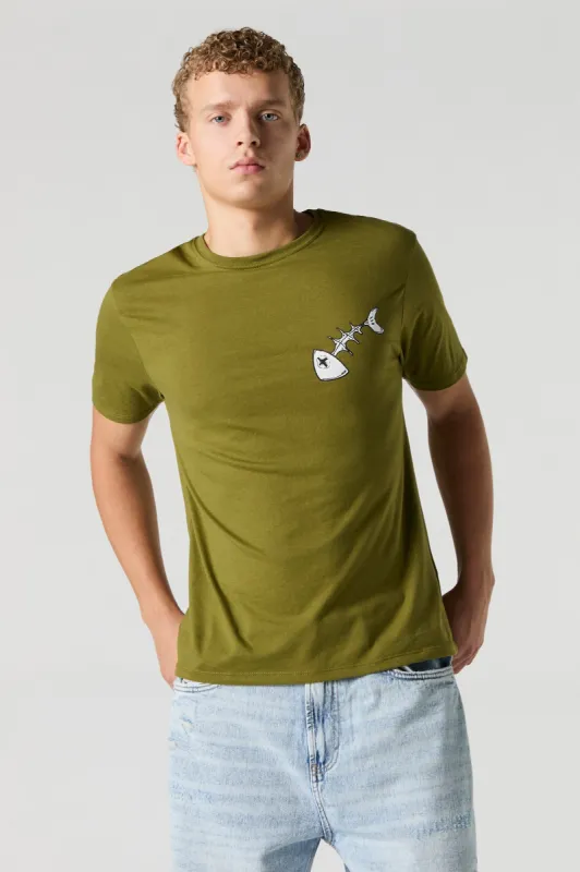 T-shirt à imprimé Sink or Swim sold by Urban Planet