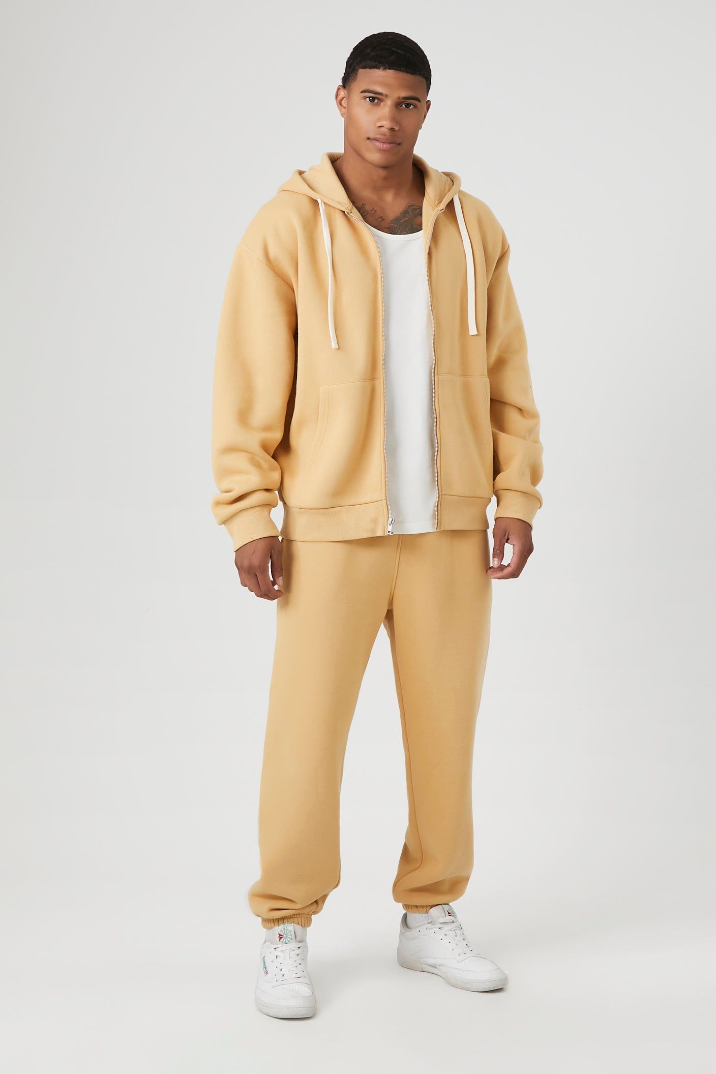 Drawstring Cotton Blend Jogger sold by Urban Planet