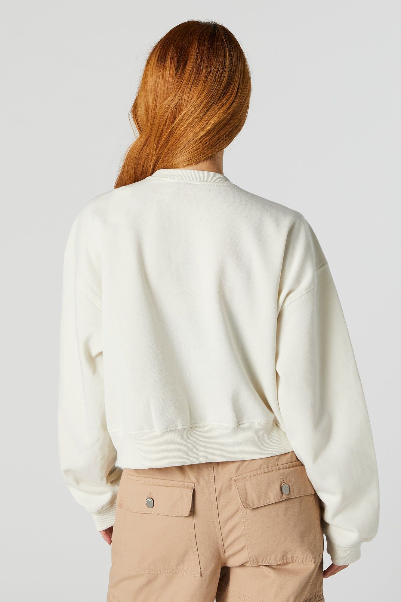 Snoopy and Woodstock Graphic Fleece Sweatshirt sold by Urban Planet product image thumbnail 2