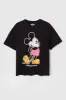 Mickey Mouse Graphic Boyfriend T-Shirt sold by Urban Planet