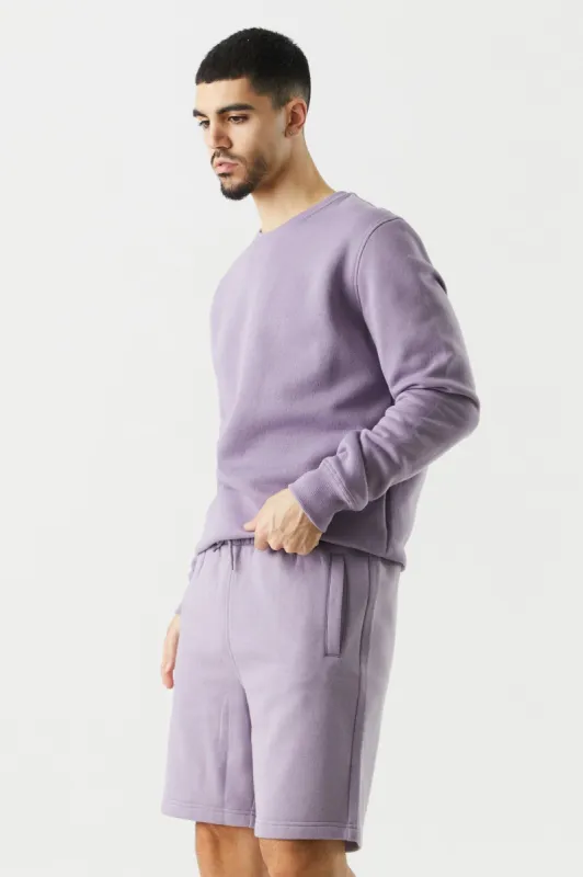 Basic Coloured Drawstring Fleece Short sold by Urban Planet