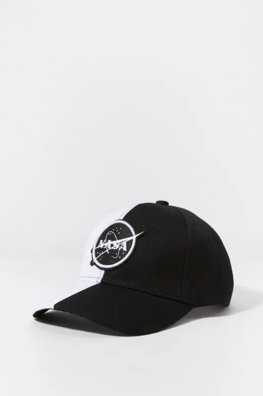Casquette de baseball avec blocs de couleurs et imprimé NASA pour garçon sold by Urban Planet