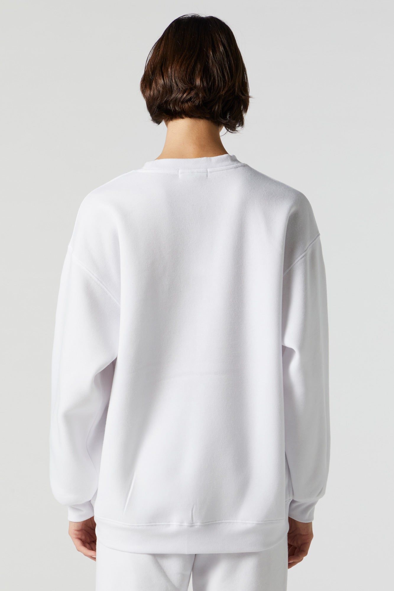 Chenille Embroidered London Fleece Sweatshirt sold by Urban Planet product image thumbnail 2