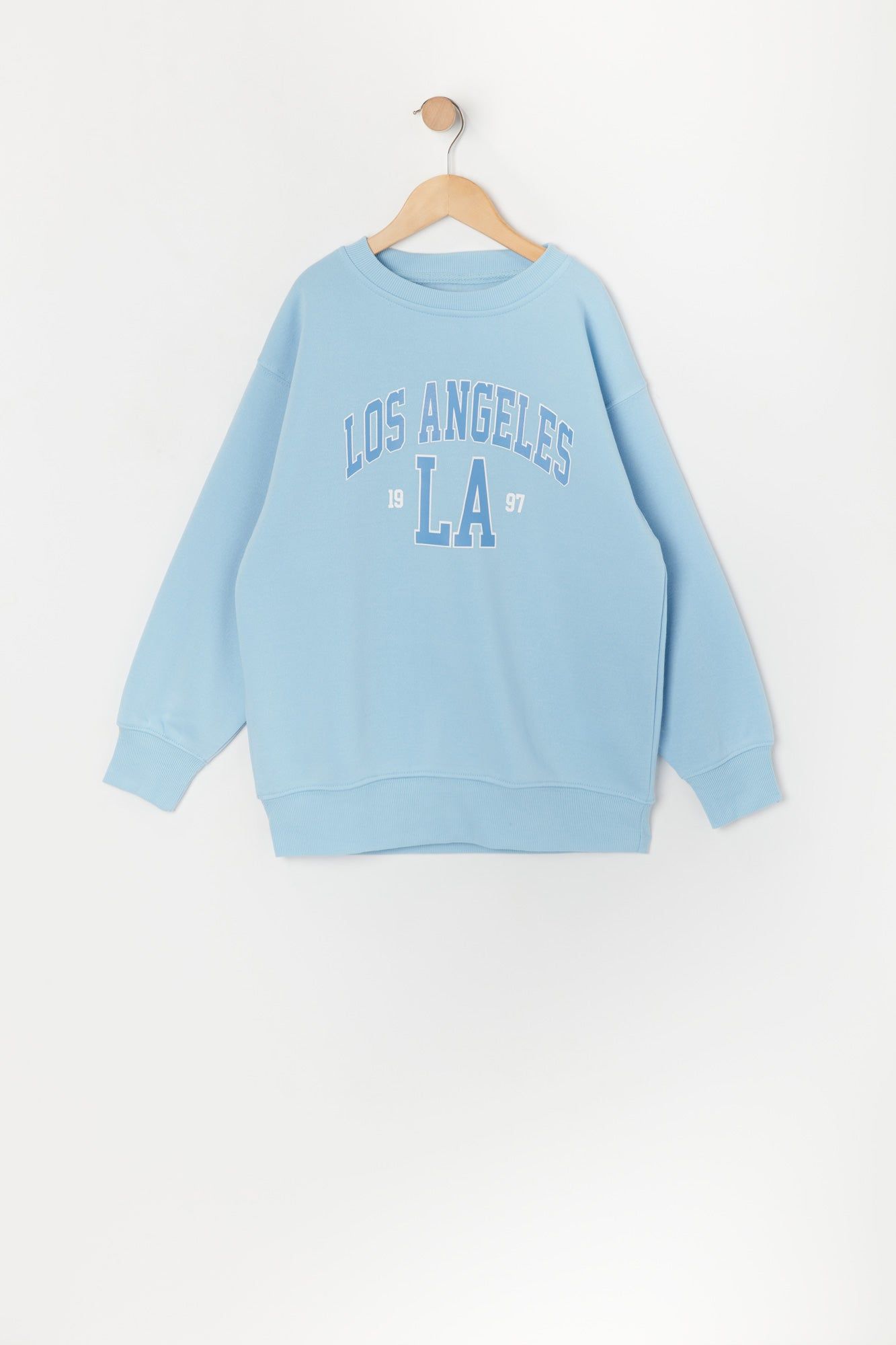 Girls Los Angeles Graphic Fleece Sweatshirt sold by Urban Planet